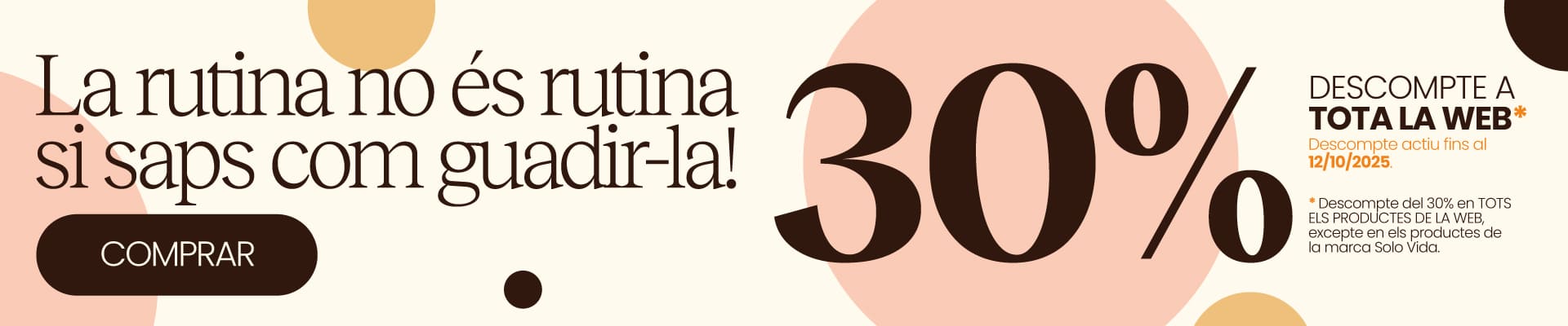 30%dte. a tota la web